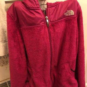 North face hoodie zip up